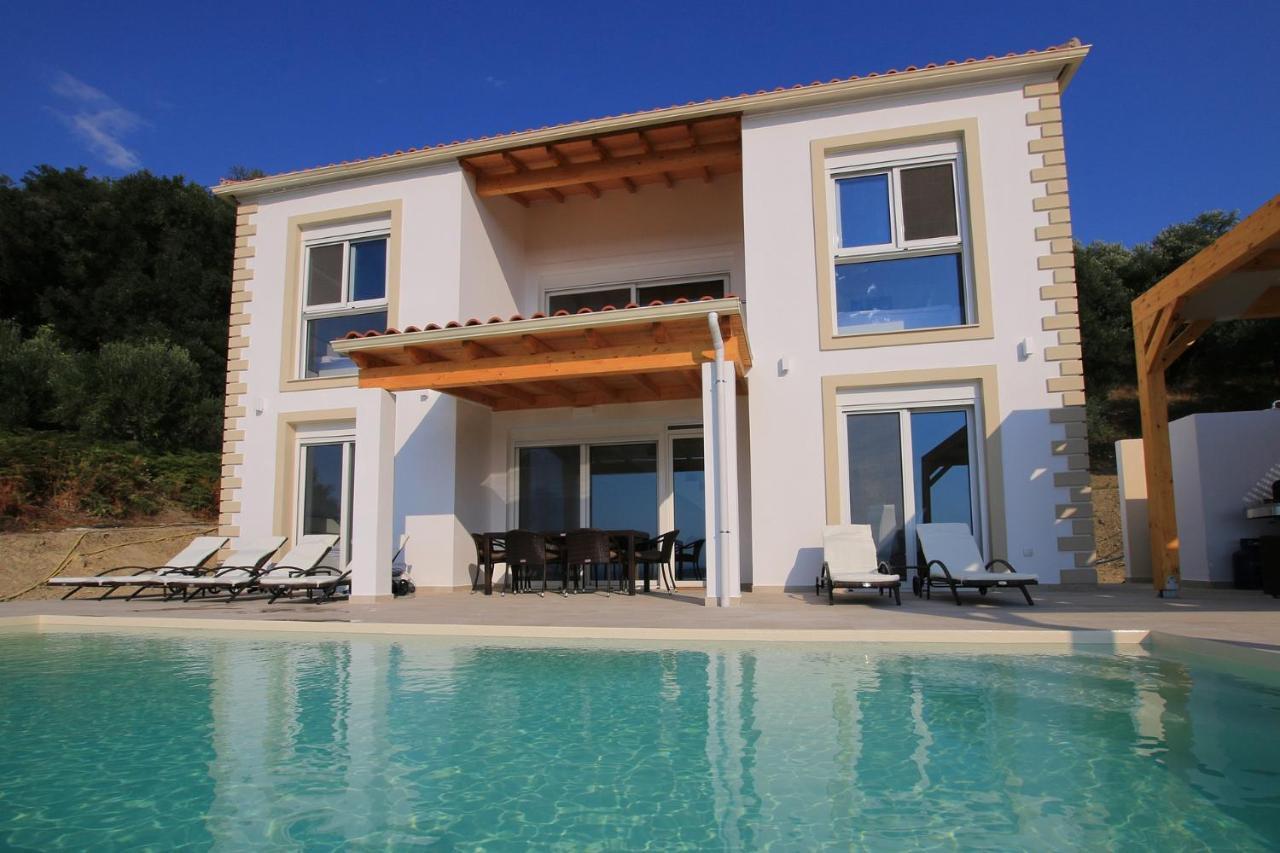 Sunset Sea View Villa 8 Afión Kültér fotó