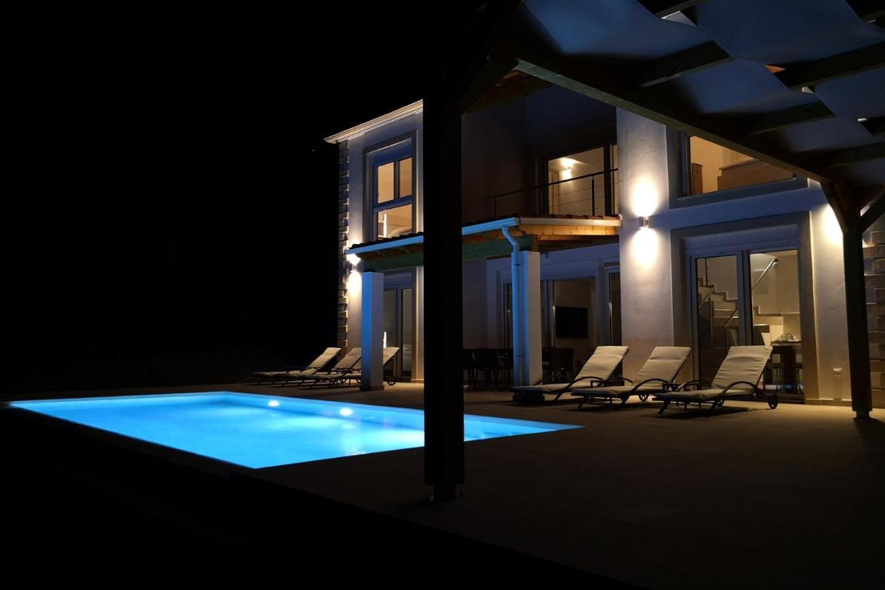 Sunset Sea View Villa 8 Afión Kültér fotó