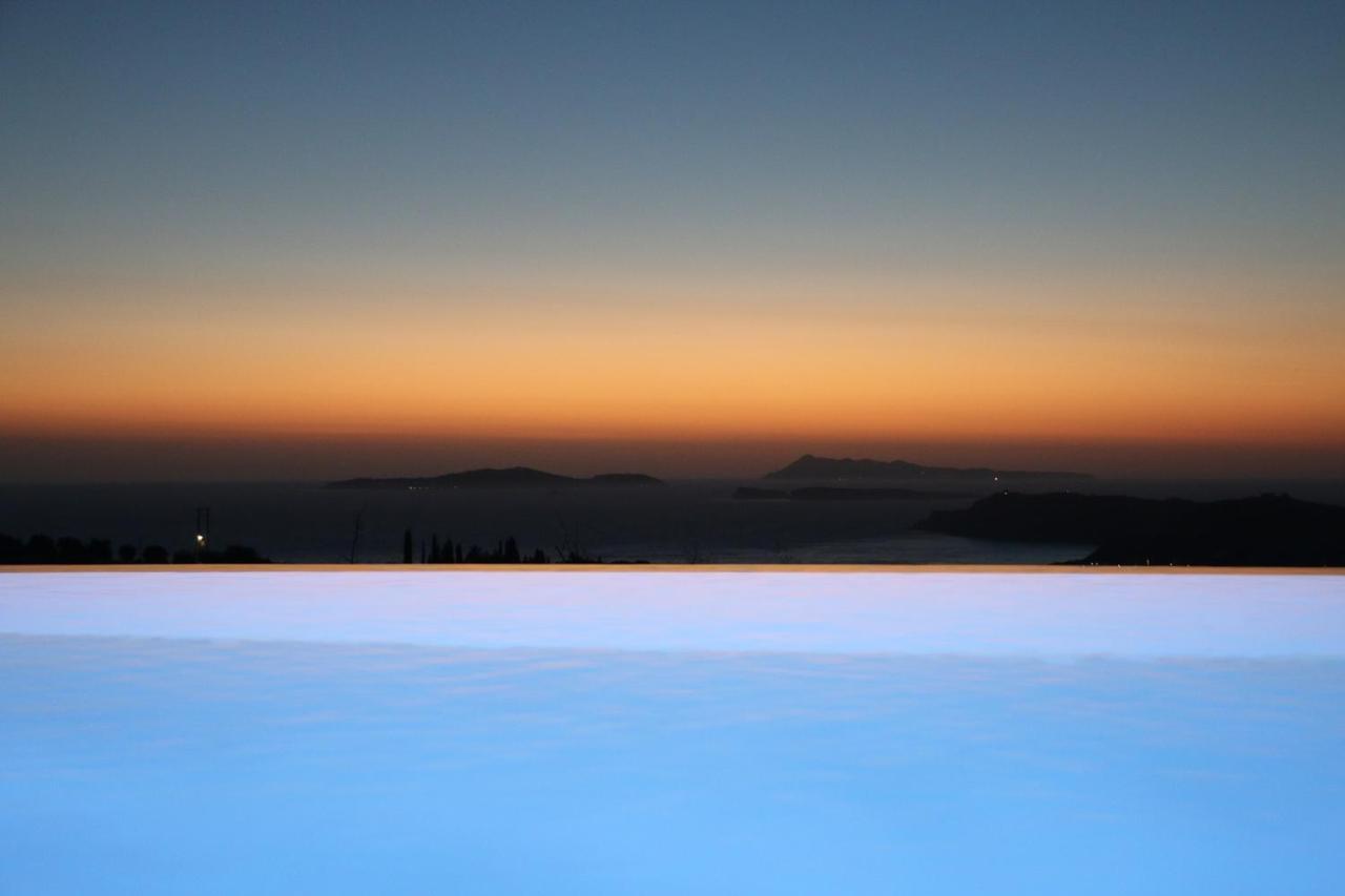 Sunset Sea View Villa 8 Afión Kültér fotó