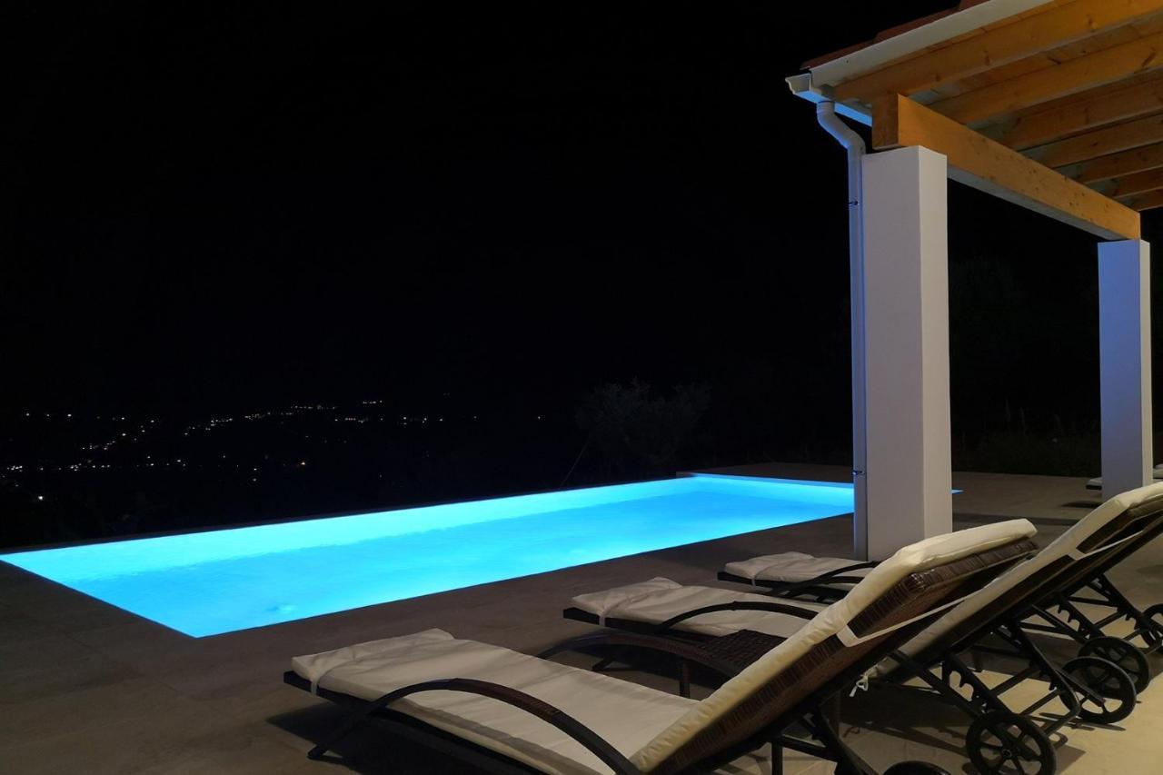 Sunset Sea View Villa 8 Afión Kültér fotó